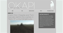 Desktop Screenshot of okapiproductions.com